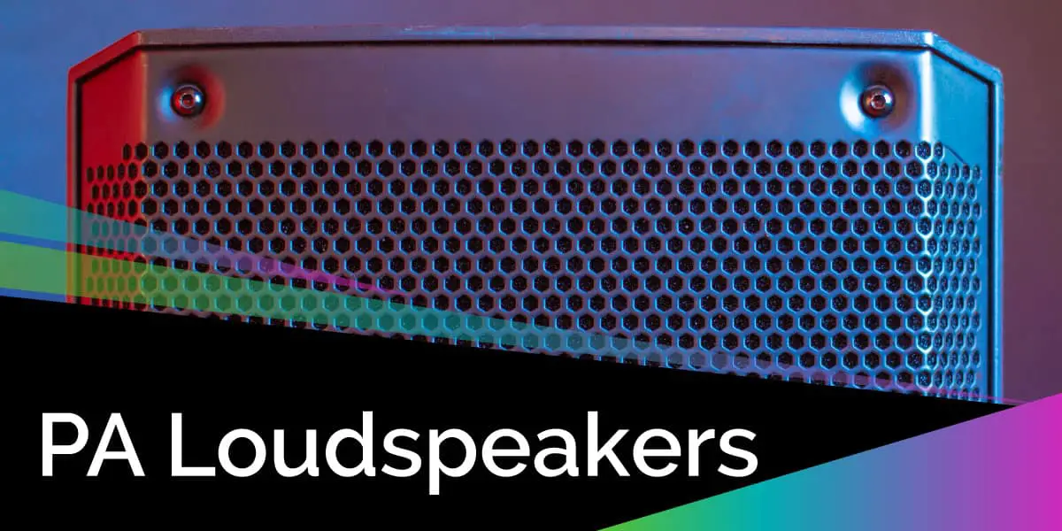 PA Loudspeakers Home Studio Connection