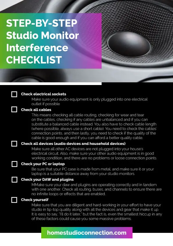 white noise machine baby monitor interference