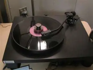 one turntable