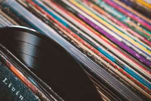 vinyl records